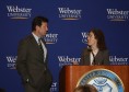 CONTRIBUTED BY JEAN WHATLEY Congressman Russ Carnahan spoke about the possible increase of student loans at Webster University on Tuesday, May 1 in the East Academic Building. Approximately 34 percent of Webster students receive Pell Grants from the federal government.