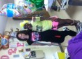 DreNeria Westbrook poses with actress Minnie Driver at Barnes-Jewish Siteman Cancer Center. Driver is wearing a “Team Dre” t-shirt. PHOTO CONTRIBUTED BY JULLIETTE DOUGLAS
