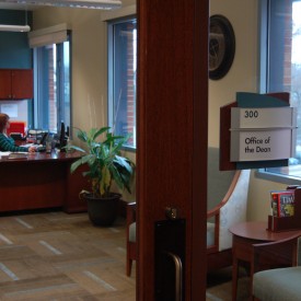 Office of the Dean, located on the 3rd floor