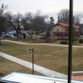 A second ‘quad’ has opened up behind the Priest house