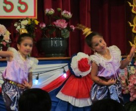 Two young Thai dancers