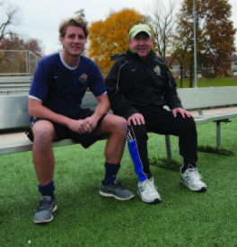 Patrick McCaffrey said his uncle and coach Marty Todt taught him about the mental and emotional aspects of soccer, which made him a better player.