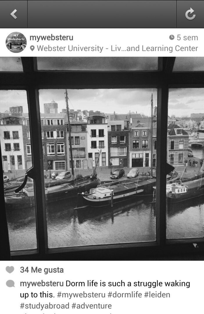 Scenic cityscape with boats and buildings