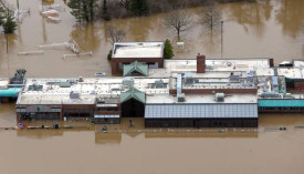Flooding in Fenton damaged many local businesses and homes. Emily Van de Riet | The journal