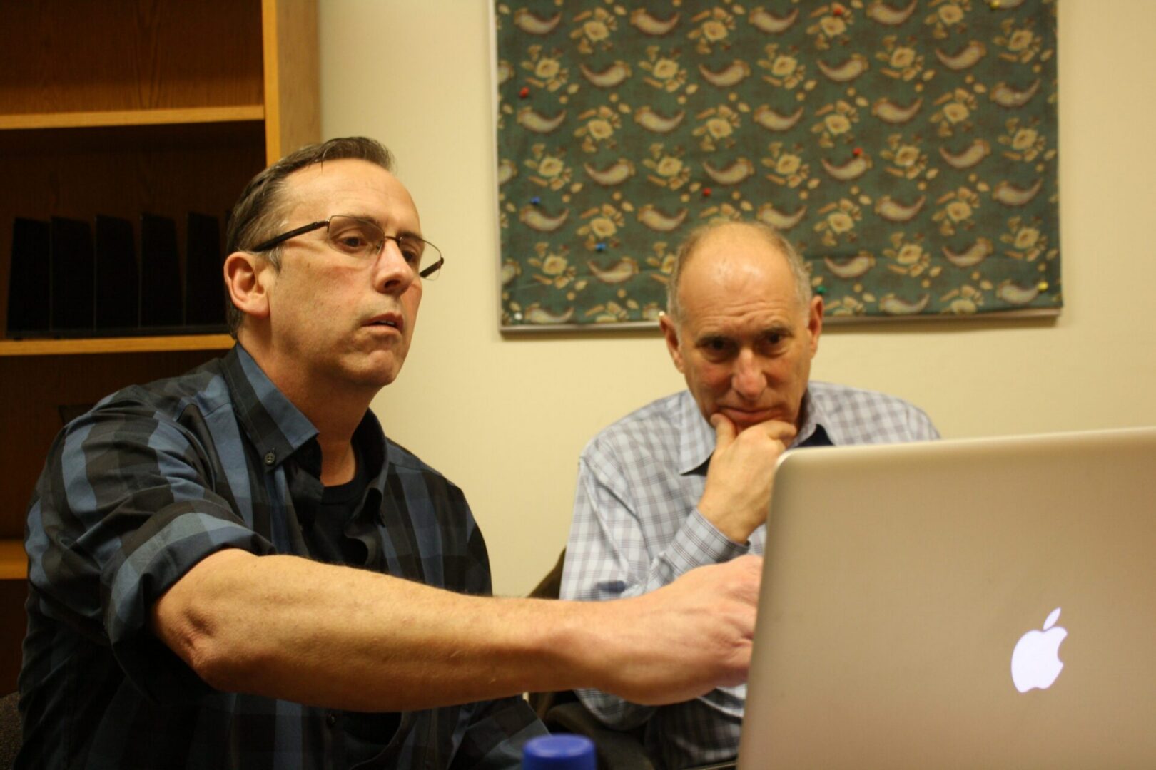 Focused discussion in an office setting