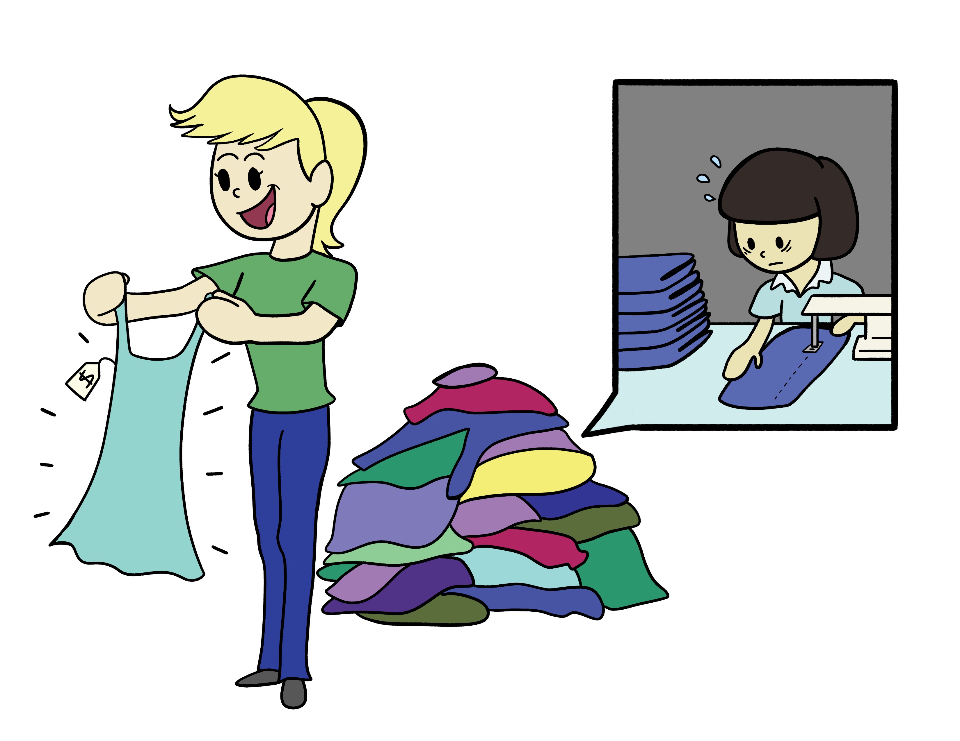 Stop buying clothes from brands that use ster Journal