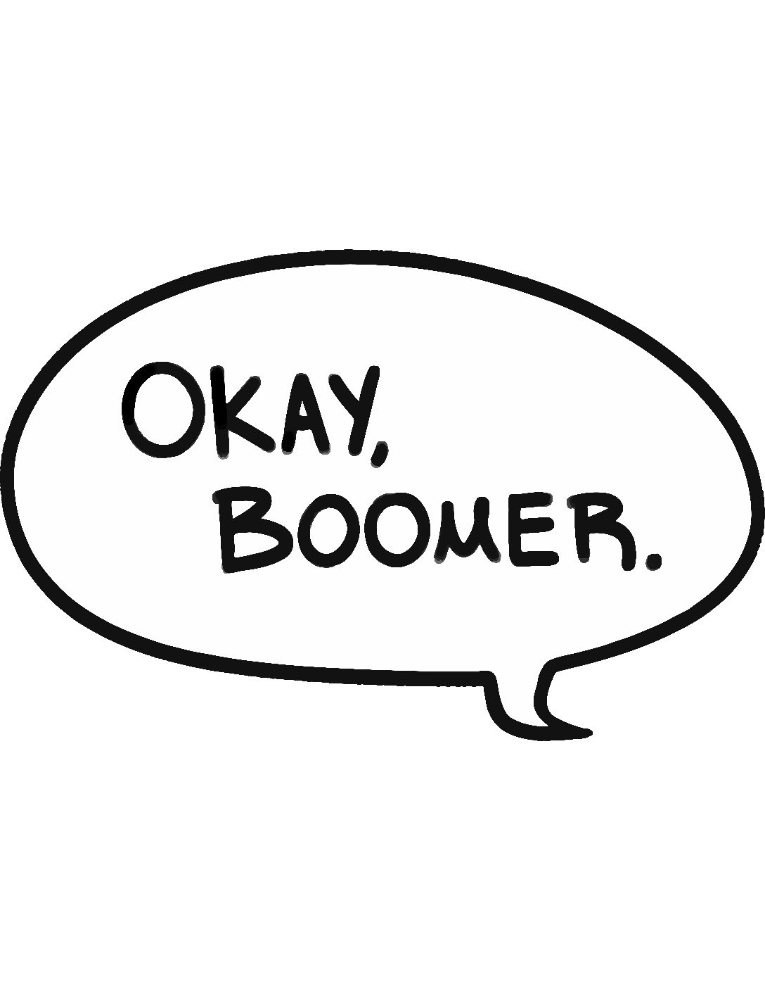 Image result for ok boomer