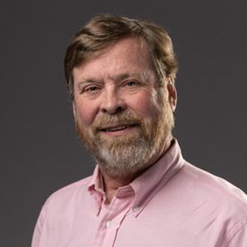 Portrait of man with brown hair