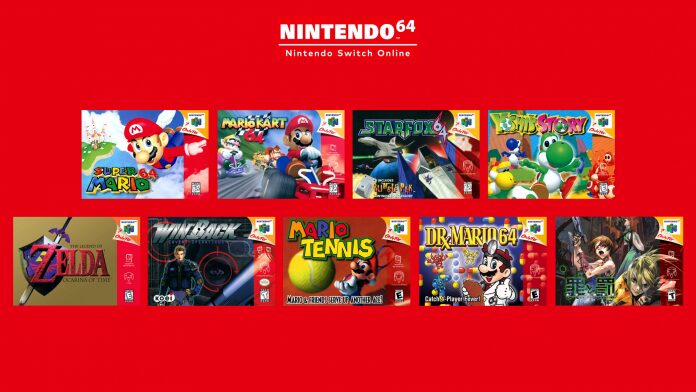 Nintendo Switch Online game covers