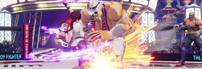 Action-packed fighting game moment
