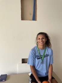 Person smiling in casual attire