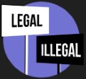 Legal vs illegal signs graphic