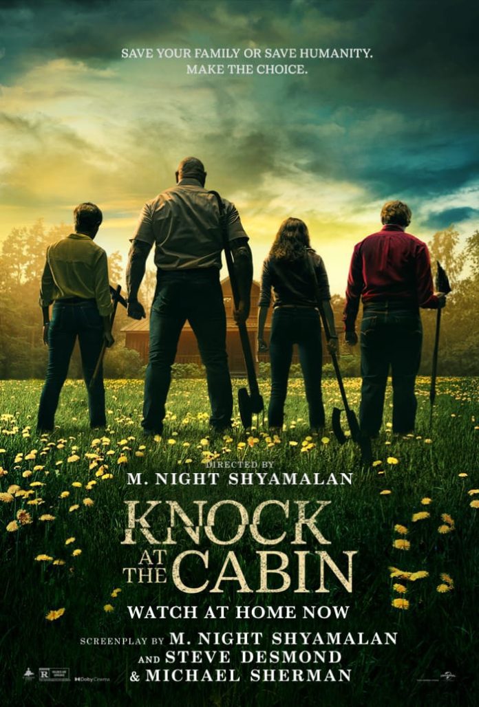 Movie poster with dramatic sky
