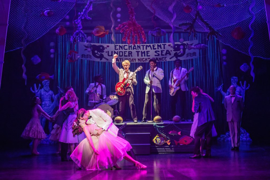 1950s-themed dance with live band performance