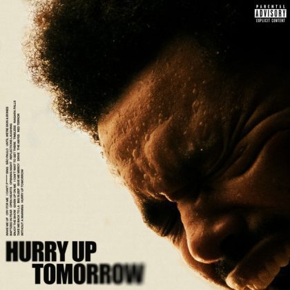 Album cover with bold title text