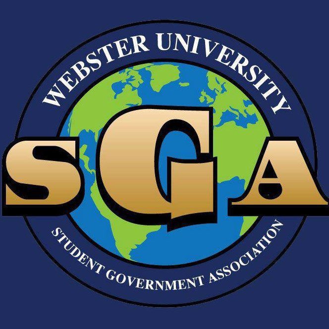 Webster University SGA logo