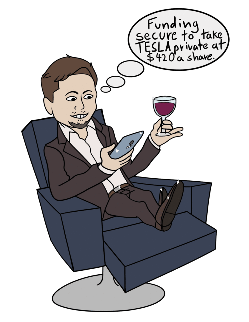 Man relaxing with a glass of wine