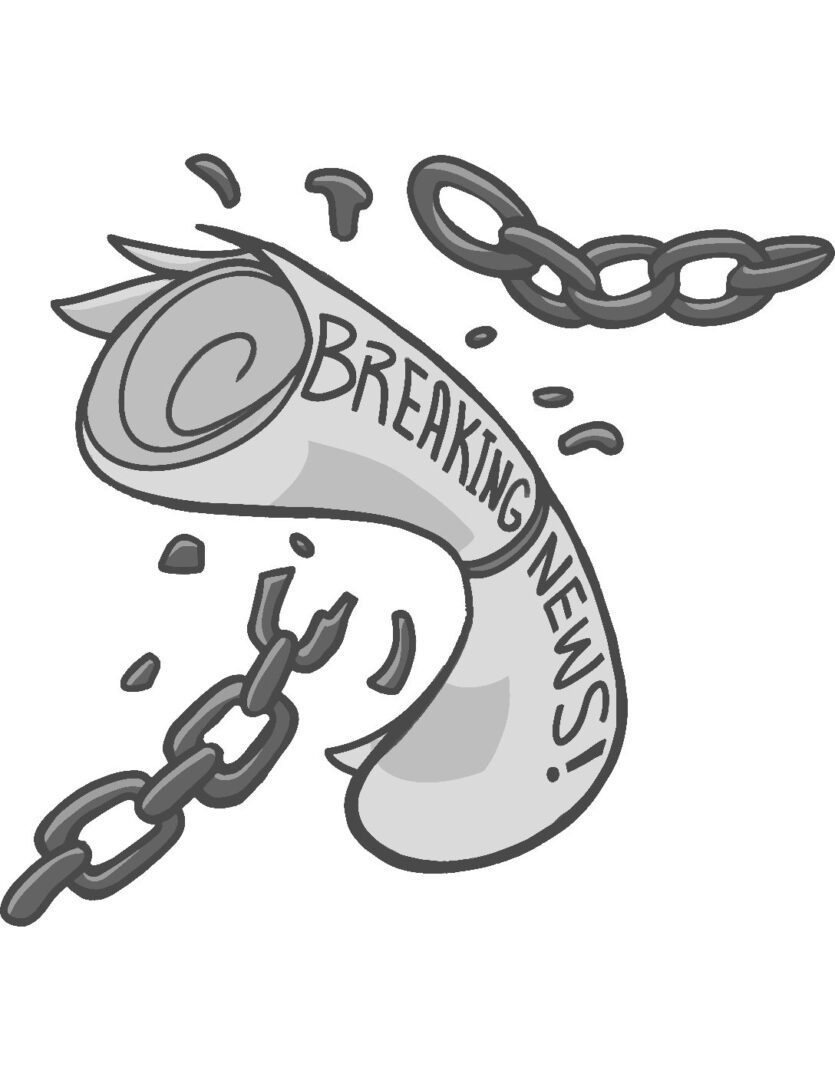 Freedom of the press illustration