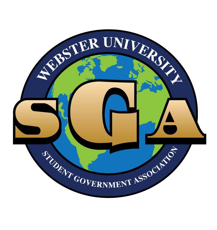 SGA logo with globe background
