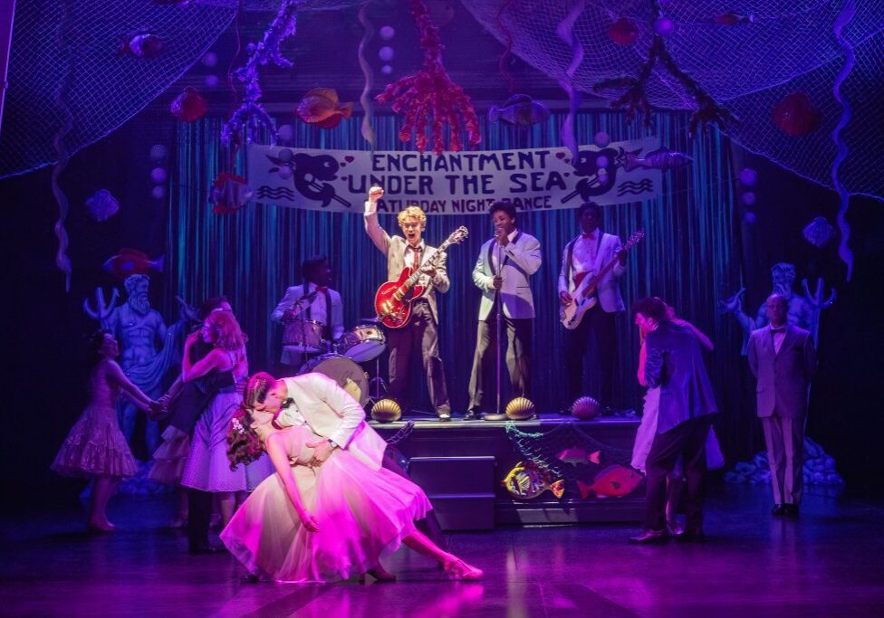 1950s-themed dance with live band performance