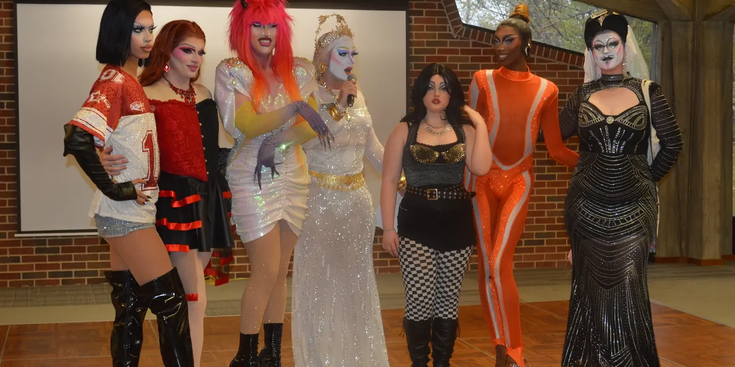 The event showcased performers who have competed on the famous show “RuPaul’s Drag Race,” including Acid Betty and Lana Ja’Rae. Photo by Denise R. Monroy