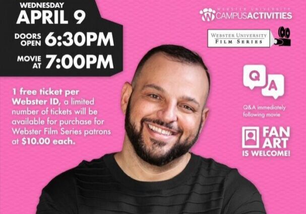 Daniel Franzese smiling event flyer