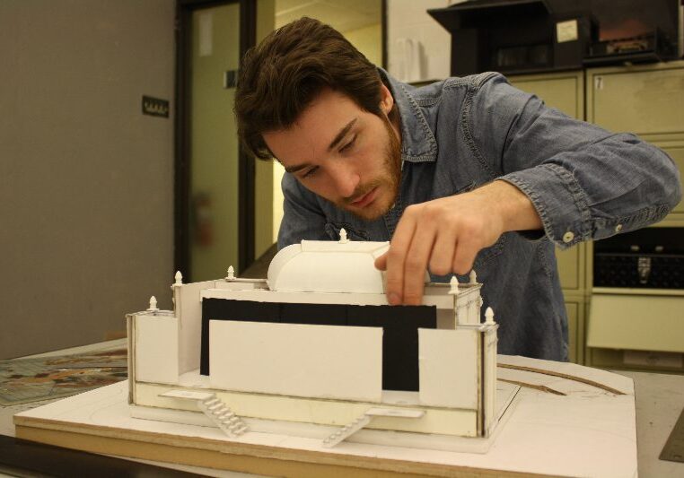 Designing miniature building structure