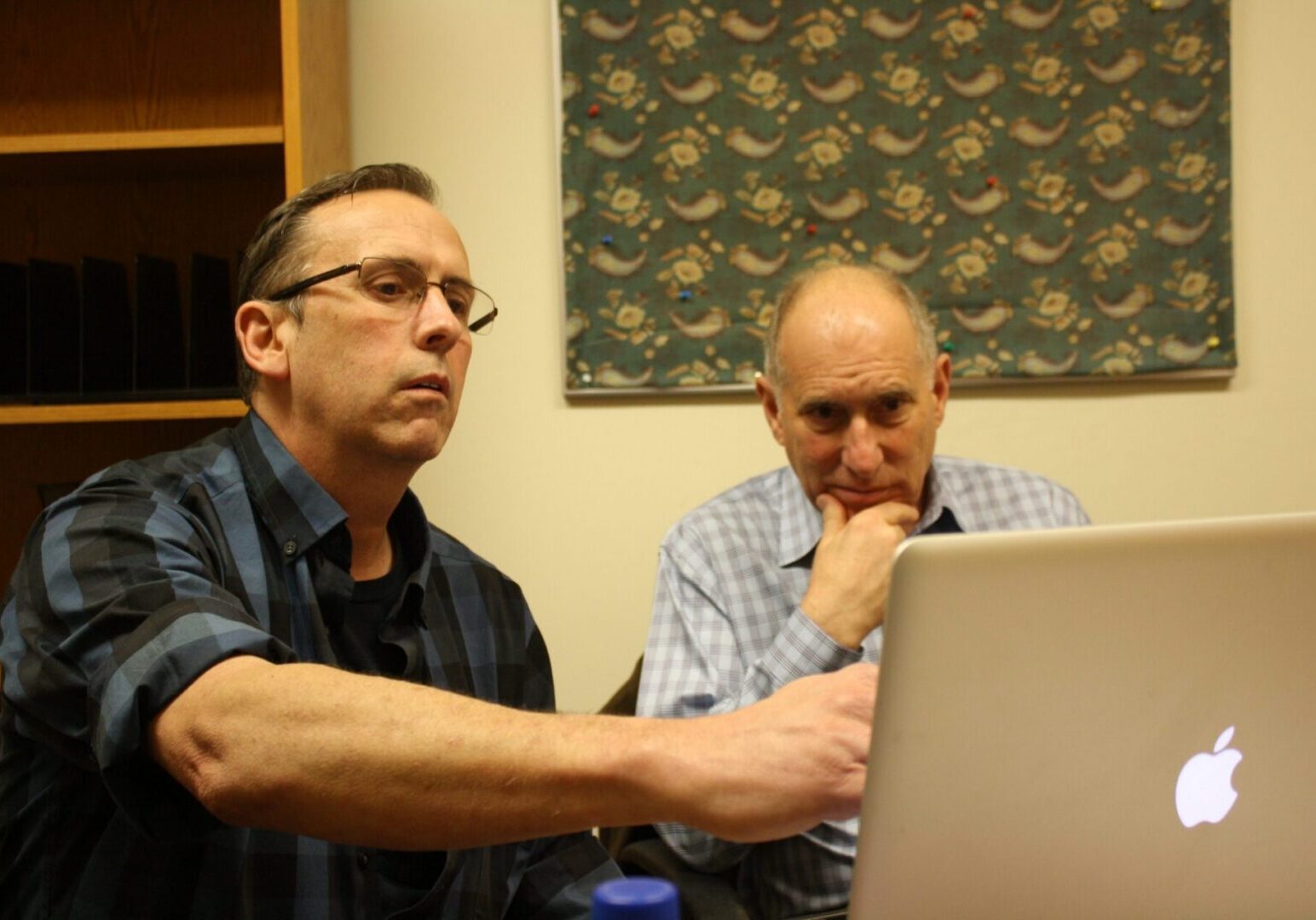 Focused discussion in an office setting