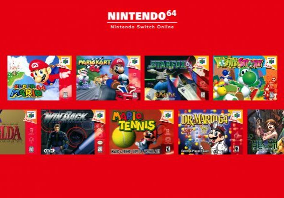 Nintendo Switch Online game covers