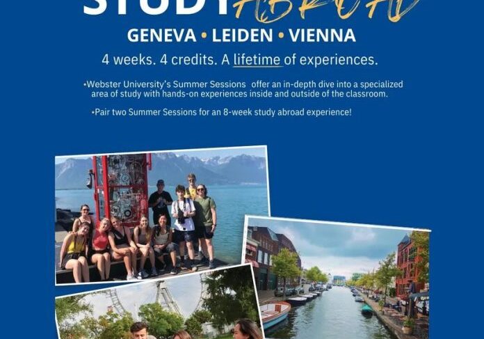 Summer 2024 study abroad program poster
