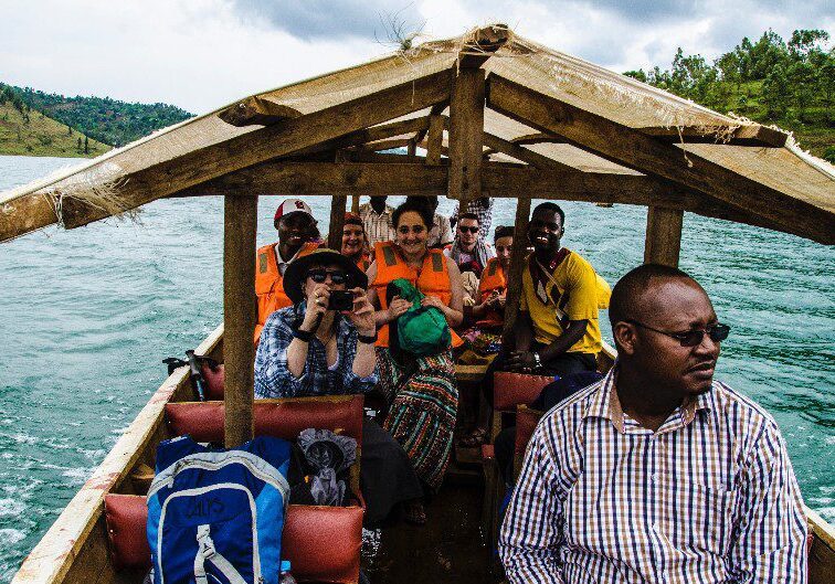 People on a boat ride
