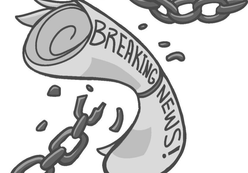 Freedom of the press illustration