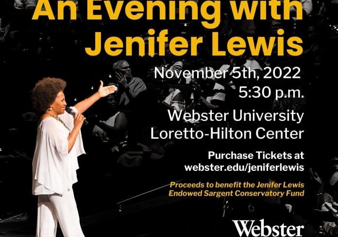 An Evening with Jenifer Lewis event poster