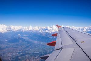 Geneva, Switzerland to Nice, FranceThe view on a 1 hour-long flight from Geneva, Switzerland, to Nice, France. While abroad, my goal was to visit a new city every other week. It took 10 flights, eight buses, and six trains to explore Switzerland, France, Greece, Spain, Italy and England. Once in Europe, traveling was super affordable. Budget airlines such as Easyjet, my average round trip was $125.